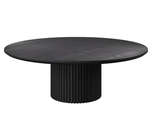 RAVENNA - Round acacia dining table _ DÔME DECO